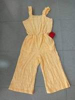 Vente en gros usine Ensembles pantalon-jupe pour femmes d'été en toile et dentelle, décontractés, à franges, à jambes larges, 100% Coton, anti-humidité