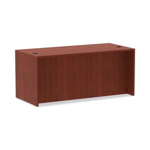 Alera Valencia Series Mueble de recepción recto ALEVA216630MC 65 pulgadas. X 29.5 Pulgadas X 29.63 Pulgadas Cereza Mediana para Uso en Oficina - Product Image 4