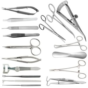 Ensemble de blépharoplastie Instruments chirurgicaux de chirurgie oculaire Paupière majeure Micro plastique Rhinoplastie ophtalmique de base Double ensemble 17 pièces - Product Image 4