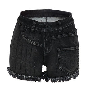 Shorts pour femmes Meilleures ventes Shorts pour femmes Conception OEM Short pour femmes sur mesure Matériel en denim Street Wear Short à vendre - Product Image 6