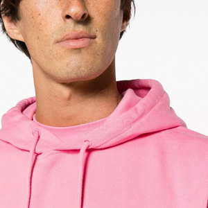 2025 usine en gros hommes hiver décontracté couleur unie respirant doublé sweat à capuche Logo personnalisé sweats à capuche faits - Product Image 6