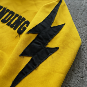 Custom Streetwear 100% Cotton Winter <b>Zip</b> <b>up</b> <b>Hoodie</b> with Distressed Embroidery Patch Cut Sew Applique and Acid Washed Finish - Product Image 5