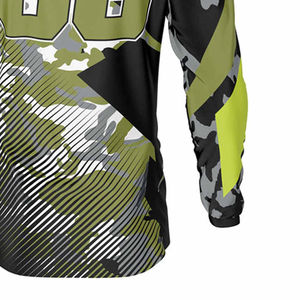 Jersey de Motocross Promocional con Logotipo Personalizado, Ropa de Motocross al por Mayor, Jerseys de Carreras Personalizados, Jersey de Motocross Personalizado - Product Image 4