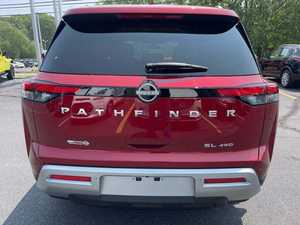 เรด 2024 พาธไฟน์เดอร์ เอสแอล ขับเคลื่อน 4 ล้อ (มือสอง สภาพดีเยี่ยม) เบาะหนัง สตาร์ทเครื่องด้วยรีโมท ชุดอุปกรณ์ลากจูง แถวที่สาม พวงมาลัยซ้าย หลังคาพาโนรามาสีเข้ม - Product Image 4