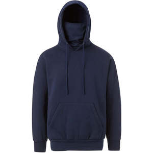 Sudadera con Capucha de Alta Calidad para Hombre, con Máscara Integrada, Bordada, de Forro Polar, con Cierre en el Cuello, Talla Grande, en Venta - Product Image 5