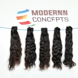 ช่อผมมนุษย์สำหรับต่อผม100% ลอนผมตรงแบบลอนทรงหลวมทำจากธรรมชาติ - Product Image 5