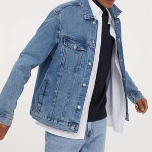 แจ็กเก็ตยีนส์ไฮสตรีทปรับแต่งได้สำหรับผู้ชายผ้าฝ้าย100% เอฟเฟกต์ซักเสื้อผ้าลำลอง - Product Image 1