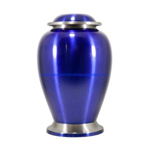 Urnas de cremación de Metal de último diseño, para mantener las cenizas humanos del distribuidor indio, oferta - Product Image 1