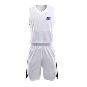 Nuevo Conjunto de Uniforme de Baloncesto con Logotipo Personalizado, Incluye Camiseta y Pantalones Cortos, Tallas Grandes Disponibles, Ideal para Pedidos de Equipos - Product Image 1