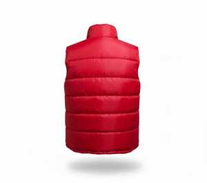 Chaleco Acolchado Grueso de Algodón para Mujer al por Mayor, con Cremallera, para Invierno, Casual, Prenda Exterior - Product Image 2