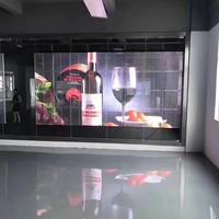 Écran LED transparent intérieur haute définition P3.91 à prix fabricant, écran de fenêtre Atemid Ice Screen