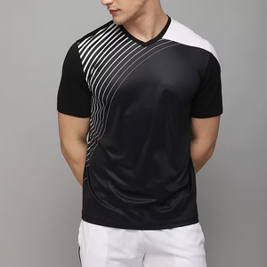 Ensemble Short pour Homme T-shirt Respirant Imprimé avec Logo Personnalisé, Sublimation, Taille Ajustable - Product Image 5