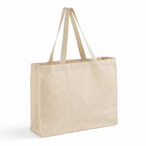 Kit d'échantillons de sacs fourre-tout en toile de coton à soufflets, 7 tailles, 330 GSM, sacs de courses réutilisables, vente en gros, fabricant en vrac - Product Image 3