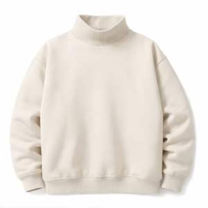 เสื้อสเวตเชิ้ตแขนยาวคอกลมผ้าเฟรนช์เทอร์รี่สำหรับผู้ชาย ผ้าฝ้าย 100% สกรีนโลโก้ได้ สไตล์สตรีทแวร์ ระบายอากาศได้ดี เหมาะสำหรับฤดูหนาว - Product Image 4