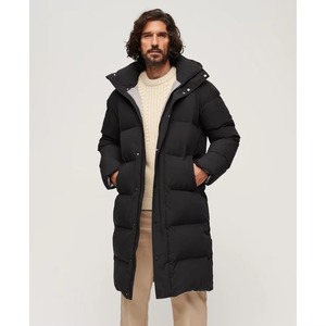 Veste matelassée pour homme au design personnalisé, nouvelle tendance, fermeture éclair sur le devant, broderie du logo, respirante, légère, veste d'hiver - Product Image 4