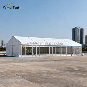 Tente d'événement robuste High Peak 15x15m / 15x20m / 15x25m, abri industriel en PVC pour la construction, le stockage et la <span class=keywords><strong>location</strong></span> de tentes - Product Image 2