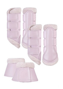 Bottes de brossage pour chevaux professionnelles avec rembourrage absorbant les chocs, protection complète des tendons du jarret, bottes personnalisées OEM Pakistan - Product Image 4