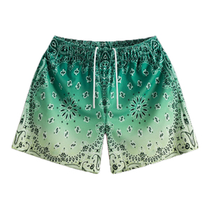 Short en maille 150g/m2 unisexe séchage rapide quantité minimale de commande bas sublimation 100% coton double couche pour hommes femmes basket-ball - Product Image 3