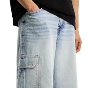 Men Denim <b>Shorts</b> Streetwear Style Custom <b>Slim</b> <b>Fit</b> Washed Distressed Jeans <b>Shorts</b> Bulk Wholesale Summer Wear - Product Image 1