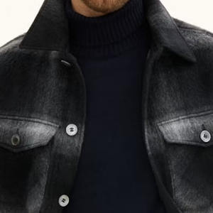 Lana personalizada transpirable hombres Sackets calidad superior estilo decente OEM/ODM venta al por mayor pedido a granel disponible todos los tamaños y colores - Product Image 4