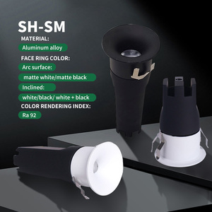 Nhỏ gọn nhỏ gọn cao cấp dễ dàng để cài đặt sâu chống chói Spotlight cao Màu Rendering chỉ số mắt-bảo vệ Led Downlight - Product Image 1