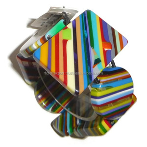 Nuevo estilo creativo, regalo y ropa de fiesta, cuentas de resina acrílica exageradas, pulsera de resina de calidad superior de la India por RF Crafts - Product Image 2