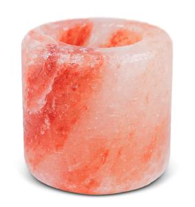 Porte-bougies en forme de verre de sel de l'Himalaya, porte-bougies en sel de l'Himalaya, porte-bougies en verre de l'Himalaya - Product Image 1