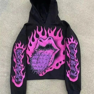 Haute qualité hommes coton épais lourd lavé à l'acide pull à capuche surdimensionné polaire goutte épaule sunfaded solide à capuche - Product Image 2