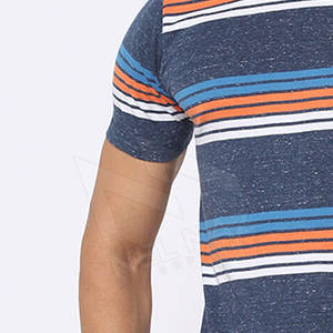 Personalizado 100% algodón Jersey hombres camisetas al por mayor fabricantes de ropa más tamaño dobladillo curvo transpirable impresión del logotipo - Product Image 5