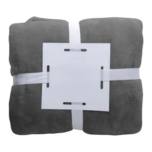 Couverture en flanelle Raschel personnalisée Espoo pour le merchandising - Product Image 2