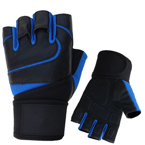 OEM Wrist Support Gym Dumbbell Weightlifting Gloves <b>Half</b> Finger Anti <b>Slip</b> Sport Workout Fitness Gym Wear Gloves for Sale - Product Image 6