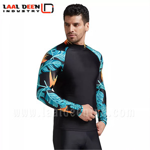 Camisa de compresión para hombre, ropa de gimnasio, protector de sarpullido Mma, personalizada, Rushguard, en blanco - Product Image 3