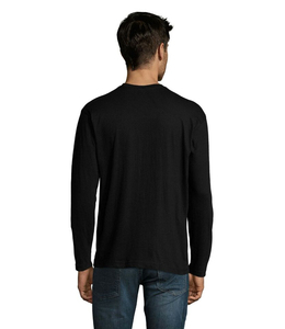 T-shirt à manches longues personnalisé en coton polyester de haute qualité, respirant, séchage rapide T-shirt à manches longues personnalisé pour hommes - Product Image 2