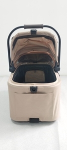 Trọng lượng nhẹ có thể gập lại chó Xe đẩy vật nuôi xe đẩy tàu sân bay cho xe đạp du lịch cuộc phiêu lưu ngoài trời - Product Image 2