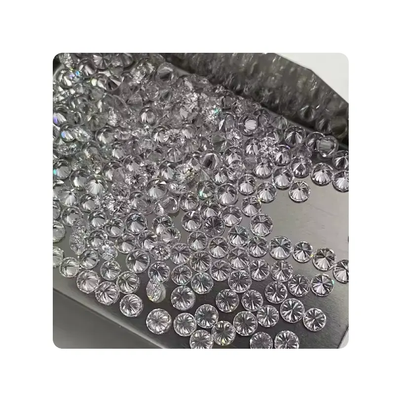 Fabricante indiano de diamantes soltos certificados naturais VS-F qualidade diamantes soltos brancos confiáveis empresa de diamantes soltos
