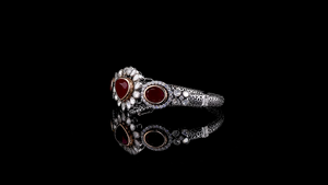 กำไลข้อมือเครื่องประดับทำด้วยมือลายเพชรไม่เจียระไนเครื่องประดับเจ้าสาวสุดหรู - Product Image 2