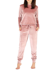 Conjunto de pijamas personalizados para mujer, traje de noche, lencería, ropa de dormir informal, Otoño Invierno, térmica, 100%, terciopelo de seda, parejas, 2026 - Product Image 2