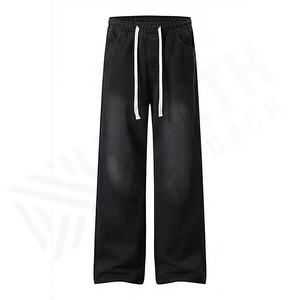 Pantalons pour hommes de haute qualité, jeans en gros, vêtements décontractés neufs, pantalon d'été tendance, design tendance, coton respirant, bas de pantalon, couleur personnalisée - Product Image 1