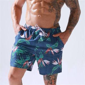 Maillots de bain et maillots de bain pour hommes Shorts de bain Shorts de bain pour hommes à séchage rapide Entrejambe double couche Shorts de bain personnalisés - Product Image 3