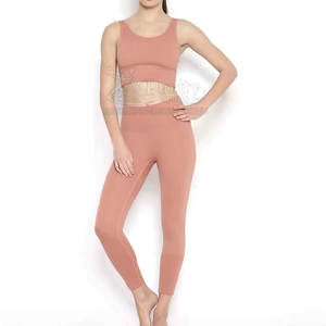 Offre Spéciale meilleure qualité femmes Yoga ensemble coton doux femmes Yoga ensemble en gros à vendre - Product Image 1