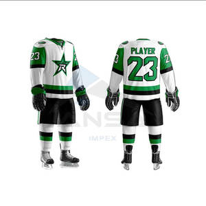 เสื้อฮอกกี้น้ำแข็งผู้ชายรุ่นใหม่ คุณภาพดีเยี่ยม ผลิตจากโพลีเอสเตอร์ ชุดทีมระบายอากาศดี ดีไซน์ฮอกกี้สนาม พิมพ์ลายแบบซับลิเมชั่น - Product Image 2