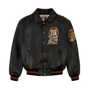 Chaqueta universitaria personalizada para hombre, fabricante OEM, lana y piel sintética, estilo de béisbol clásico con parches de chenilla, pedidos al por mayor - Product Image 2