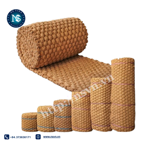 2024 Reversible Eco-Friendly Coir Mat Hand Woven Coir Fiber <b>Rope</b> Custom Size Thickness <b>Light</b> Coco High Quality Vietnam Origin - Product Image 1