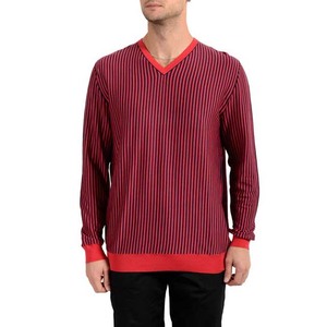 Pulls d'hiver unisexes en jacquard respirant, design décontracté, vêtements chauds pour hommes, doux et confortables, 100% coton, anti-boulochage - Product Image 1