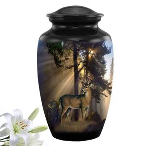 Precio al por mayor, urna de cremación para adultos para cenizas humanas, urna de aluminio, suministros funerarios al por mayor del exportador indio - Product Image 4