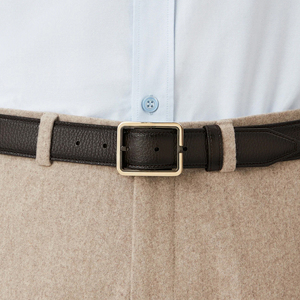 เข็มขัดหนังแท้แบบมีโลโก้สั่งทำขายส่ง หัวเข็มขัดเหล็ก ดีไซน์ใหม่ น้ำหนักเบา ระบายอากาศได้ดี ทนทาน เป็นมิตรกับสิ่งแวดล้อม มีสินค้าพร้อมส่ง - Product Image 6