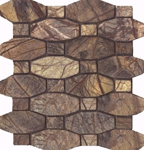 กระเบื้องโมเสคหินธรรมชาติสำหรับใช้ภายนอกและภายในสัมผัสสำหรับการสั่งซื้อจำนวนมาก - Product Image 3