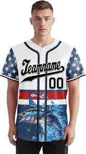 Meilleure vente d'uniforme de baseball personnalisable pour hommes avec logo respirant pour les équipes fabriqué au Pakistan - Product Image 2