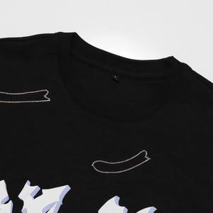 T-shirt en coton satiné lavé à l'acide de haute qualité Style vintage surdimensionné couleur unie anti-rides fabriqué au Pakistan Stock en vrac - Product Image 4