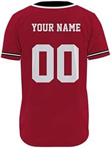 Uniforme deportivo para jóvenes personalizable para hombres y mujeres Jersey de béisbol y chándal personalizado con número Nombre del equipo Jugadores de Softbol - Product Image 3